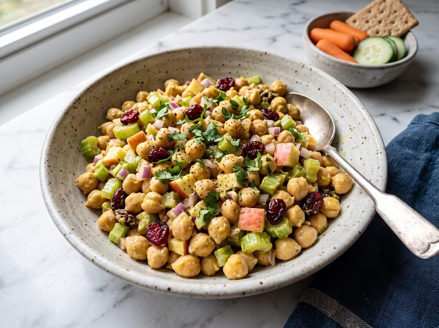 Insalata speziata di ceci