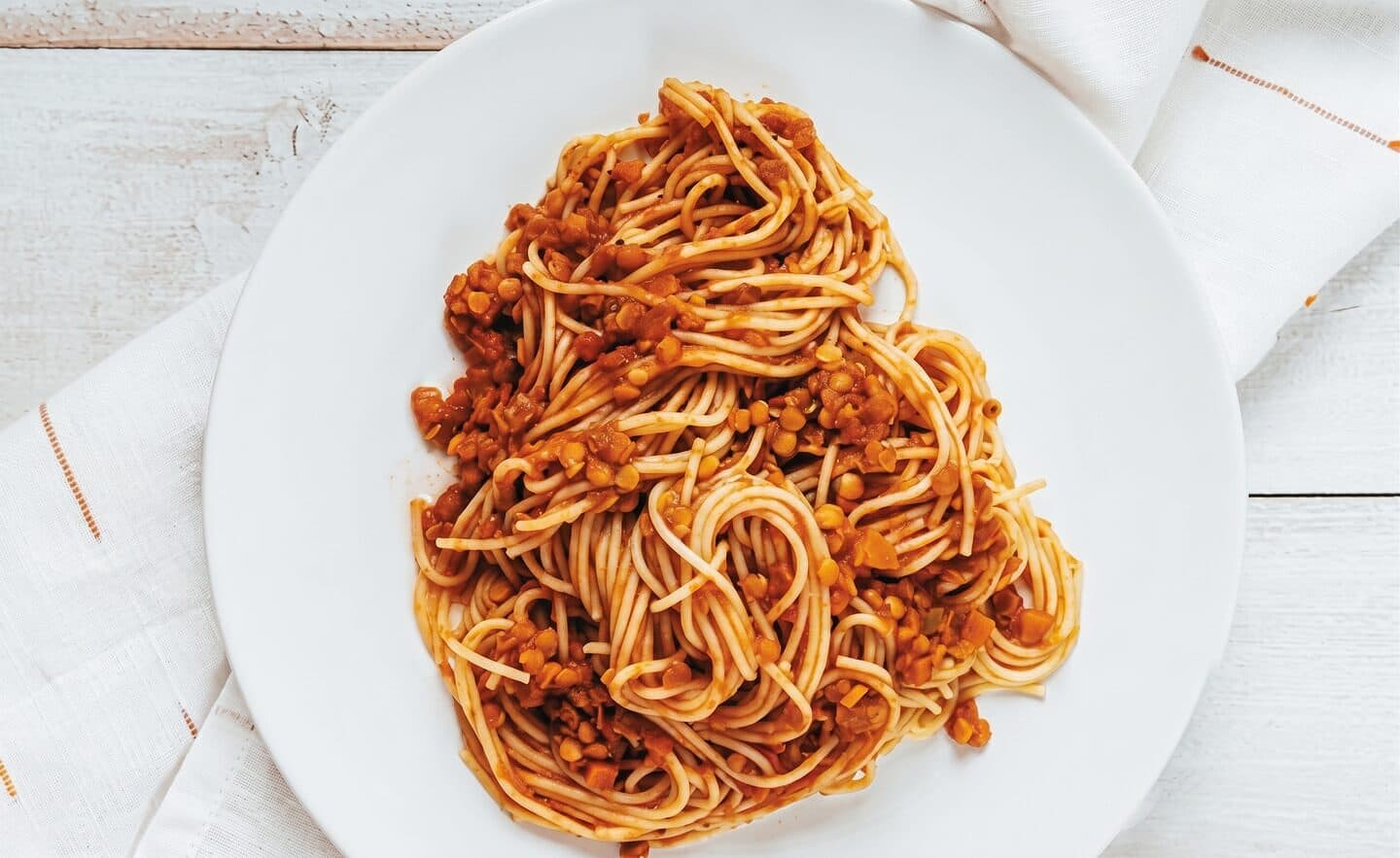 Sugo di lenticchie per spaghetti