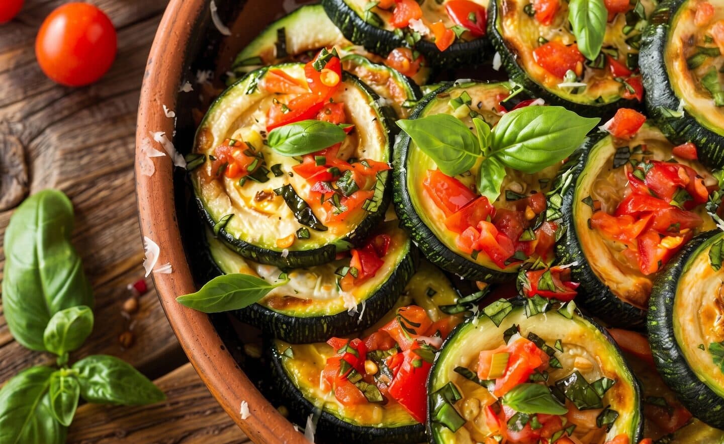 Zucchine e pomodori